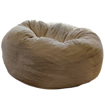 Big Mega XXL Beanbag Ribbed Fabric Included foam fillings