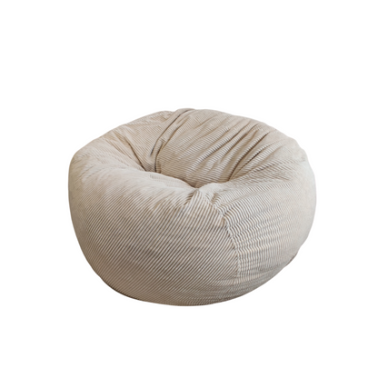 Big Mega XXL Beanbag Ribbed Fabric Included foam fillings