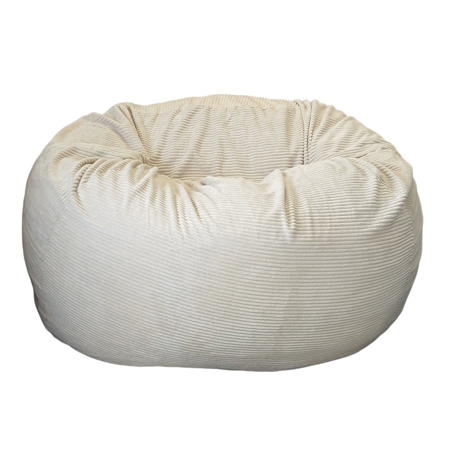 Big Mega XXL Beanbag Ribbed Fabric Included foam fillings