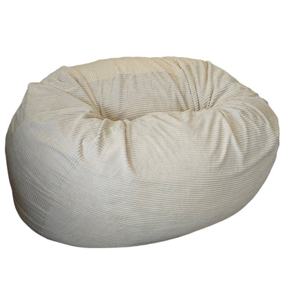 Big Mega XXL Beanbag Ribbed Fabric Included foam fillings