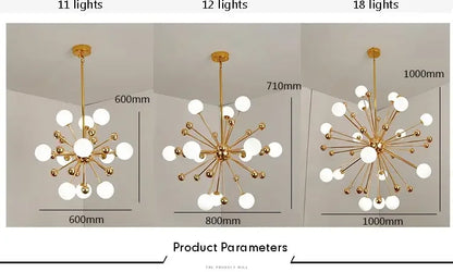 Lixy - Modern Global LED Chandelier Satellite Design