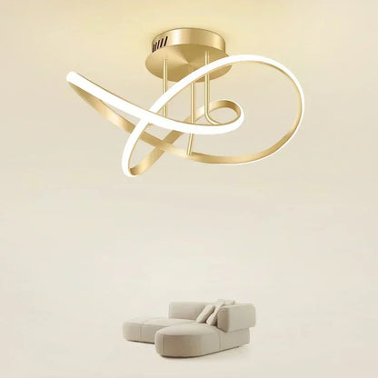 Modern LED Ceiling Chandelier - Stepless Dimming