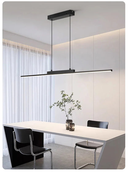 Pendant Lamps Modern Simple Dining Room Lighting for Kitchen Long Chandelier Living Room Pendant Lamp Home Decor Lighting