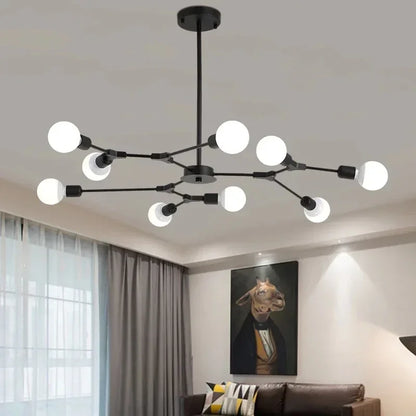 Sputnik Chandelier - Modern Art Deco Molecular Ceiling
