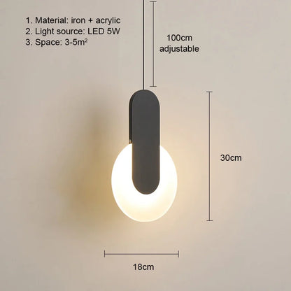 Moderne LED-hanglamp – Keuze uit 3 stijlen | Wit of zwart | Warm of koud wit