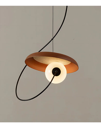 Moderne led-hanglamp met magneetbevestiging – Ø25 of Ø35 cm | Wit, zwart of rood