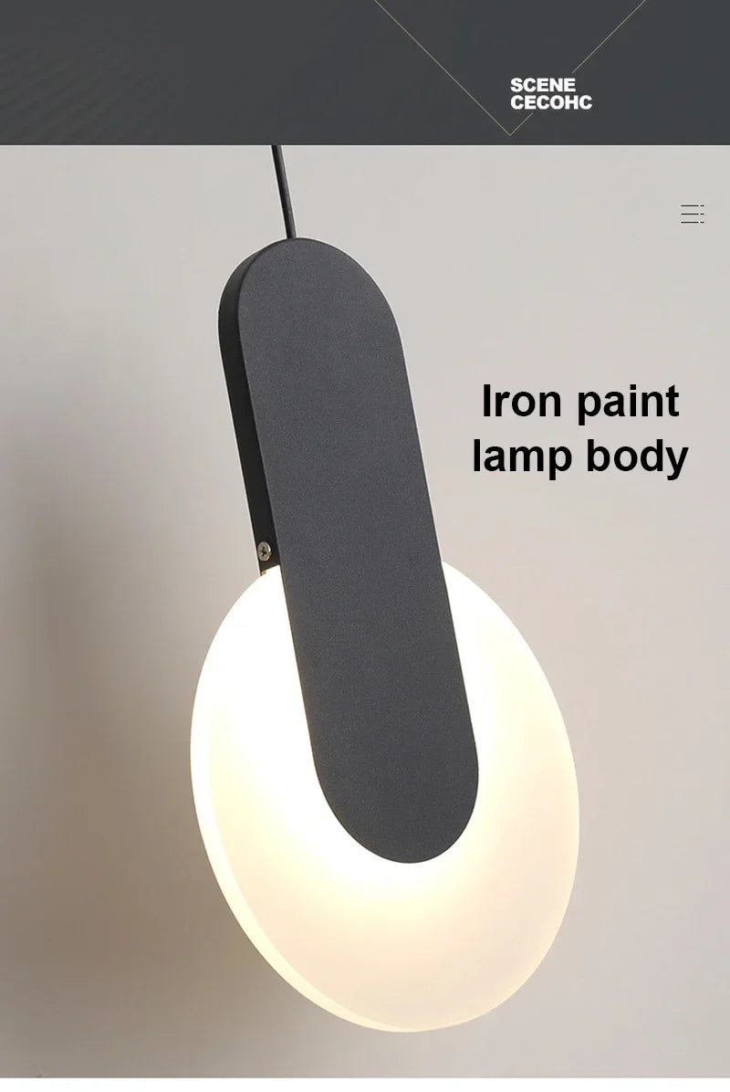 Moderne LED-hanglamp – Keuze uit 3 stijlen | Wit of zwart | Warm of koud wit
