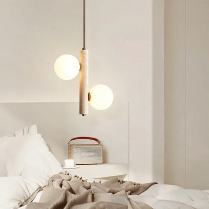 LED-Pendelleuchte im Höhlenstein-Stil – Moderner nordischer Stil