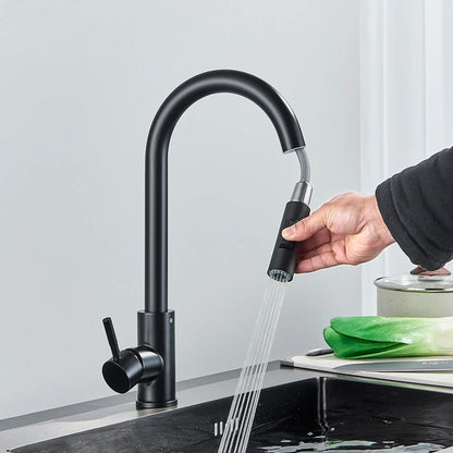 Keukenkraan met Uittrekbare Sproeikop - Keuken Mengkraan