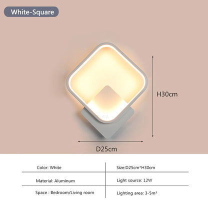 Modern LED Wall Sconce – Minimalist Wall Lamp for Bedroom & Hallway