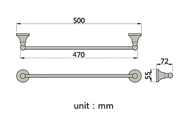 Modern Brass Bathroom Accessories Set – Elegant & Durable