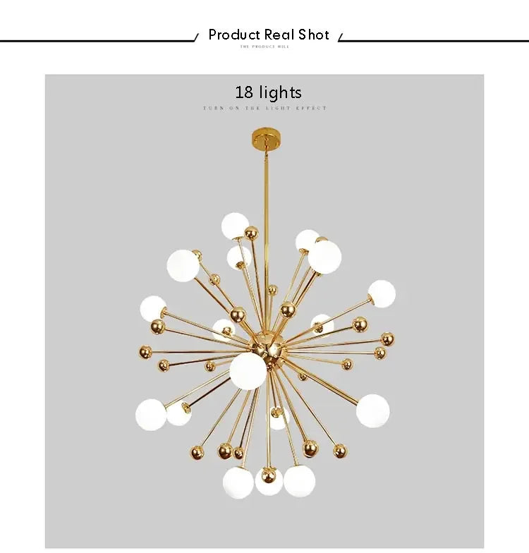 Lixy - Modern Global LED Chandelier Satellite Design