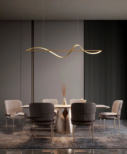 Modern Nordic LED Pendant Light - Adjustable Dining Room Chandelier
