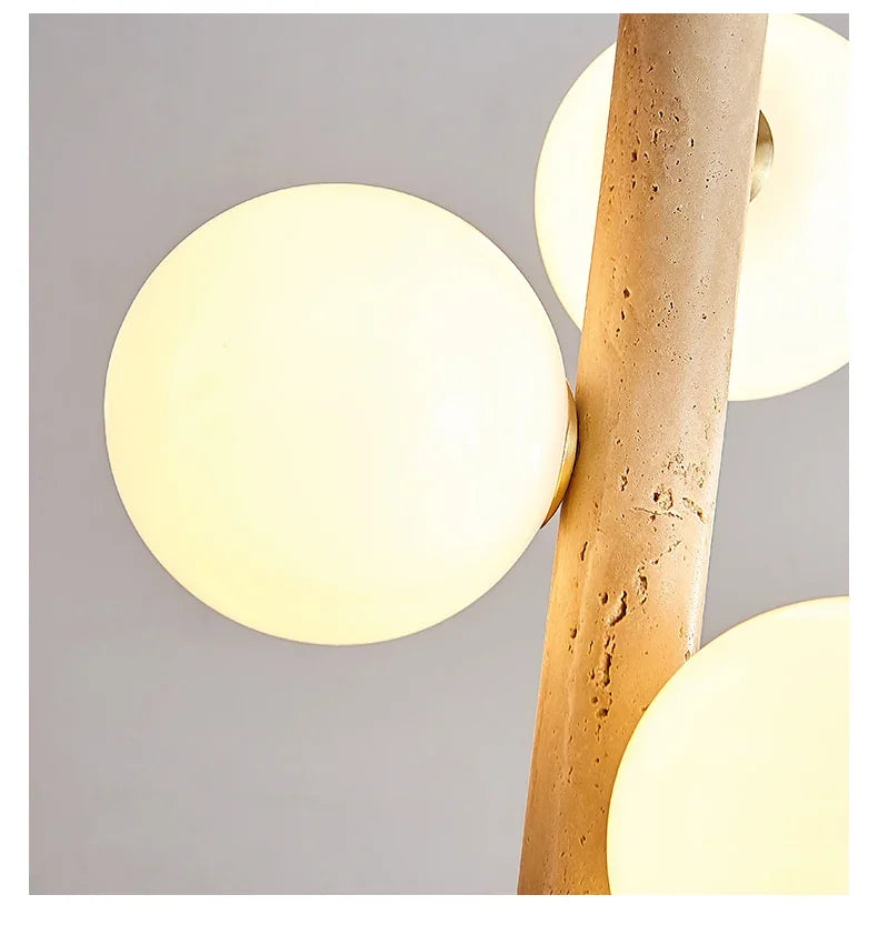 LED-Pendelleuchte im Höhlenstein-Stil – Moderner nordischer Stil