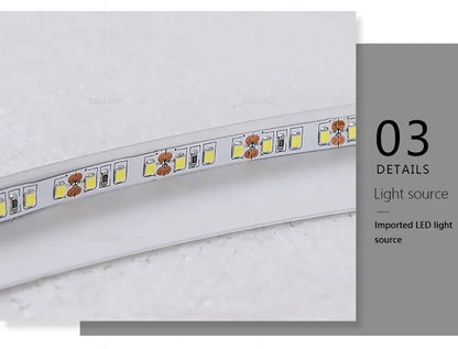 Modern LED Ceiling Chandelier - Stepless Dimming