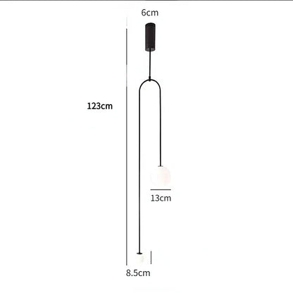 Glazen Bol Hanglamp – 2 Bollen | Goud of Zwart | Klein of Groot | Warm of Koud Wit