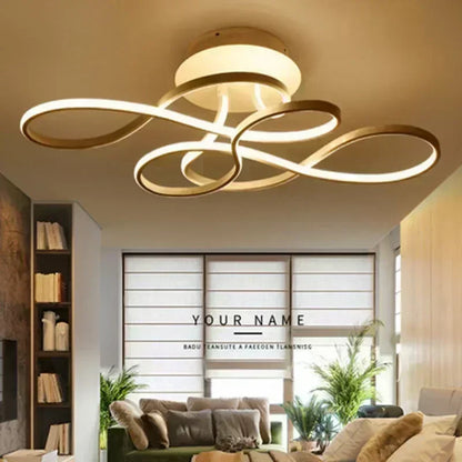 Modern LED Ceiling Chandelier - Stepless Dimming