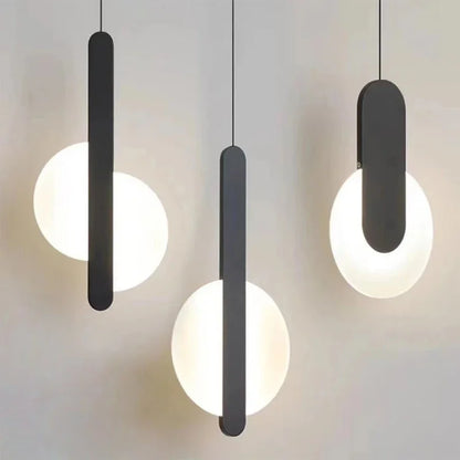 Moderne LED-hanglamp – Keuze uit 3 stijlen | Wit of zwart | Warm of koud wit