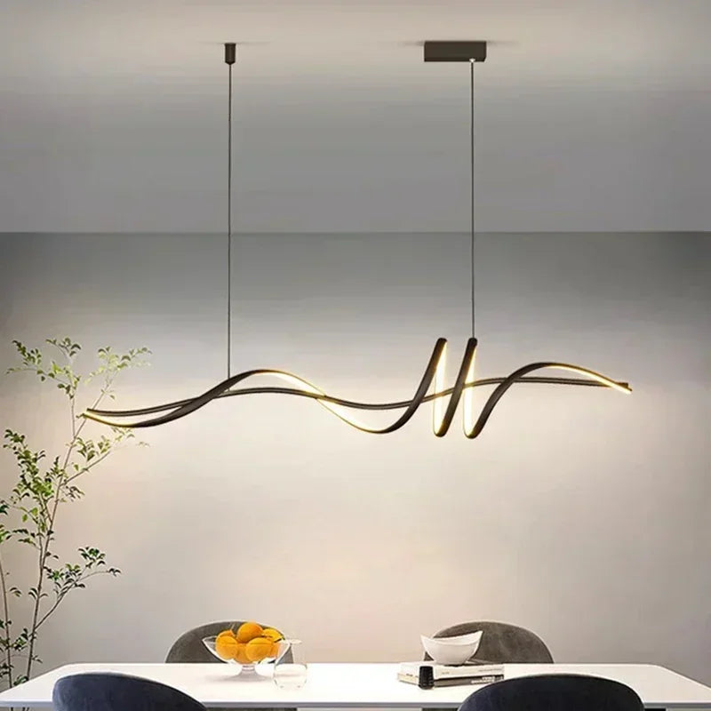 Luxury LED Pendant Light – Dining Table Design