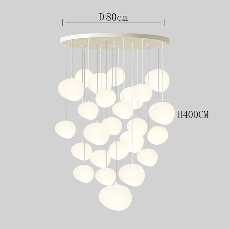 Modern LED Pendant Chandelier - Adjustable Multi-Light