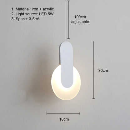 Moderne LED-hanglamp – Keuze uit 3 stijlen | Wit of zwart | Warm of koud wit