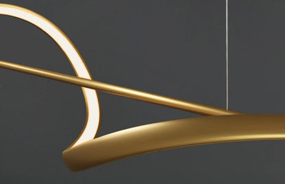 Modern Nordic LED Pendant Light - Adjustable Dining Room Chandelier