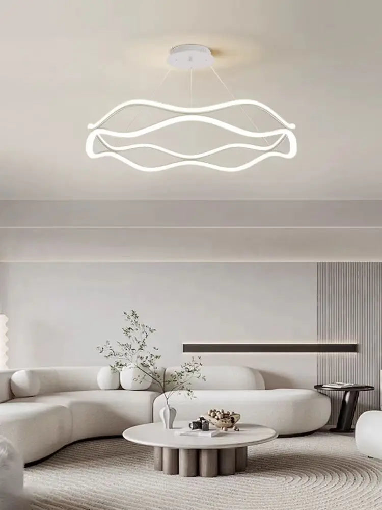 ORBIT Ronde LED Ring Hanglamp – Luxe Kroonluchter voor Woonkamer, Slaapkamer & Eetkamer