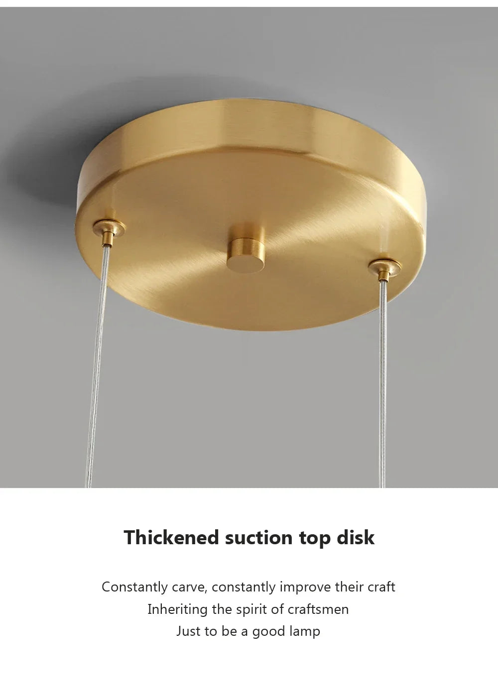 Nordic Glass Pendant Light - Minimalist Luxury Chandelier