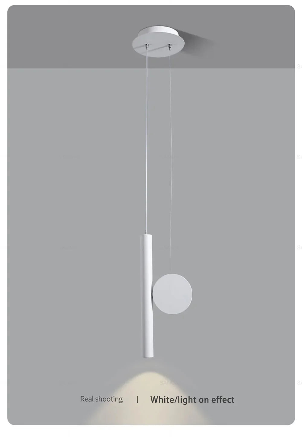 Moderne led-hanglamp met verstelbaar snoer – zwart aluminium