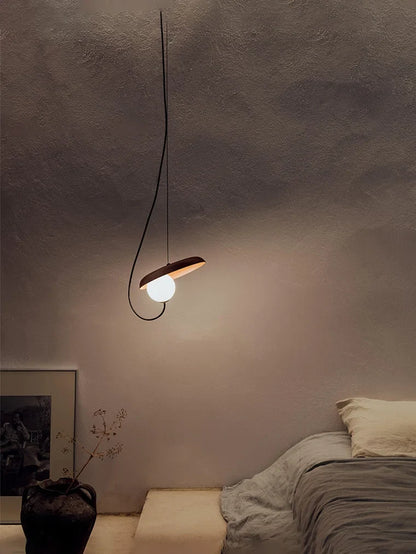 Moderne led-hanglamp met magneetbevestiging – Ø25 of Ø35 cm | Wit, zwart of rood