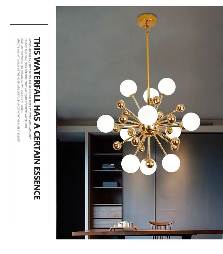 Lixy - Modern Global LED Chandelier Satellite Design