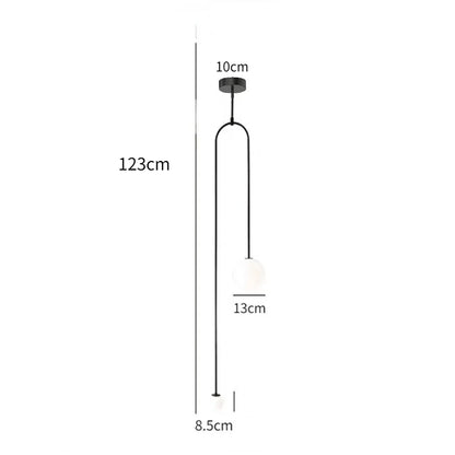 Glazen Bol Hanglamp – 2 Bollen | Goud of Zwart | Klein of Groot | Warm of Koud Wit