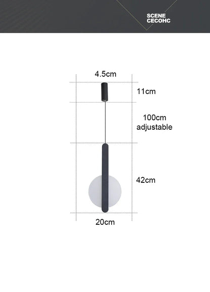 Moderne LED-hanglamp – Keuze uit 3 stijlen | Wit of zwart | Warm of koud wit