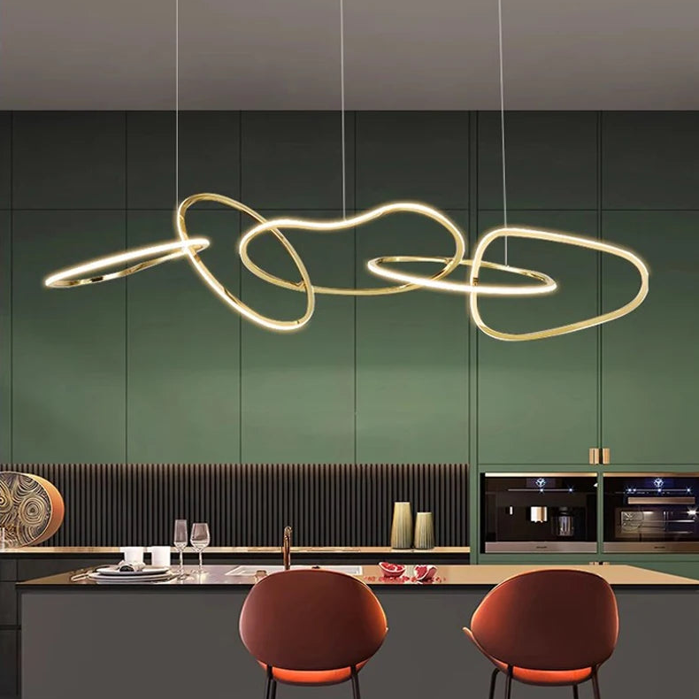 Aurelios Pendelleuchte – Dimmbare LED – 3 bis 6 Strahler