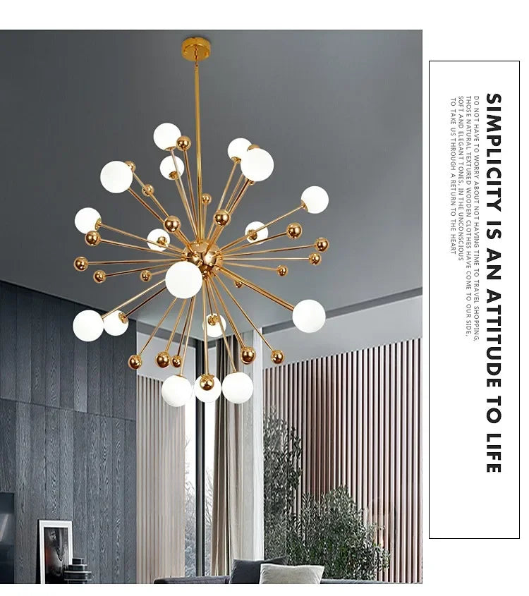 Lixy - Modern Global LED Chandelier Satellite Design