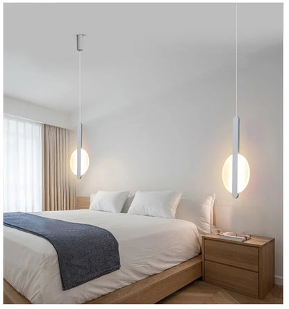 Moderne LED-hanglamp – Keuze uit 3 stijlen | Wit of zwart | Warm of koud wit