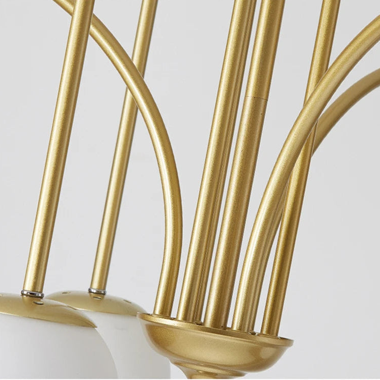 LED Pendant Light Diva - Glass Ball Chandelier