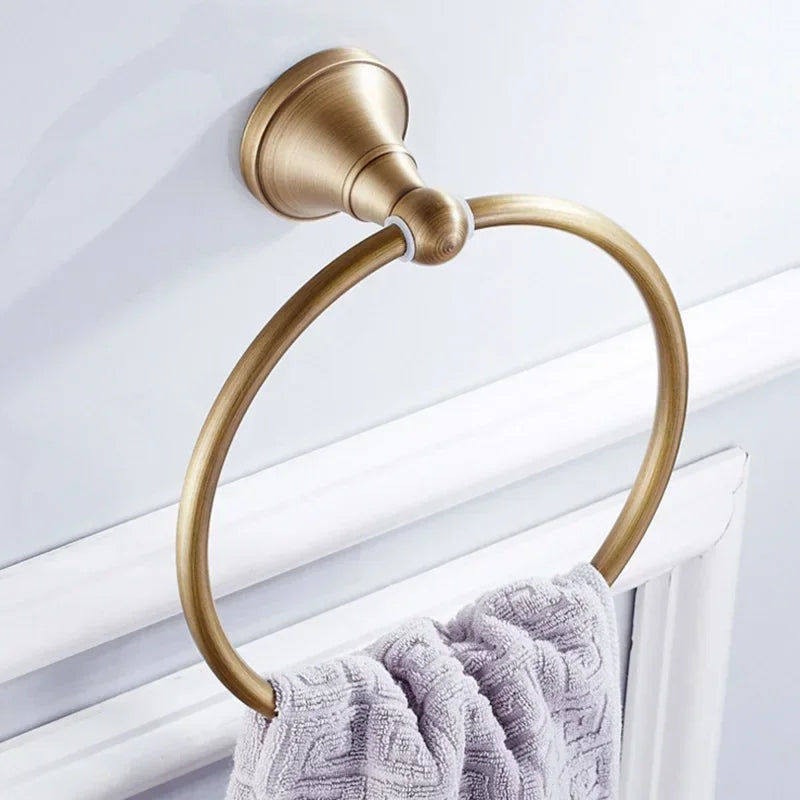 Modern Brass Bathroom Accessories Set – Elegant & Durable