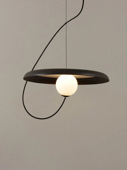 Moderne led-hanglamp met magneetbevestiging – Ø25 of Ø35 cm | Wit, zwart of rood