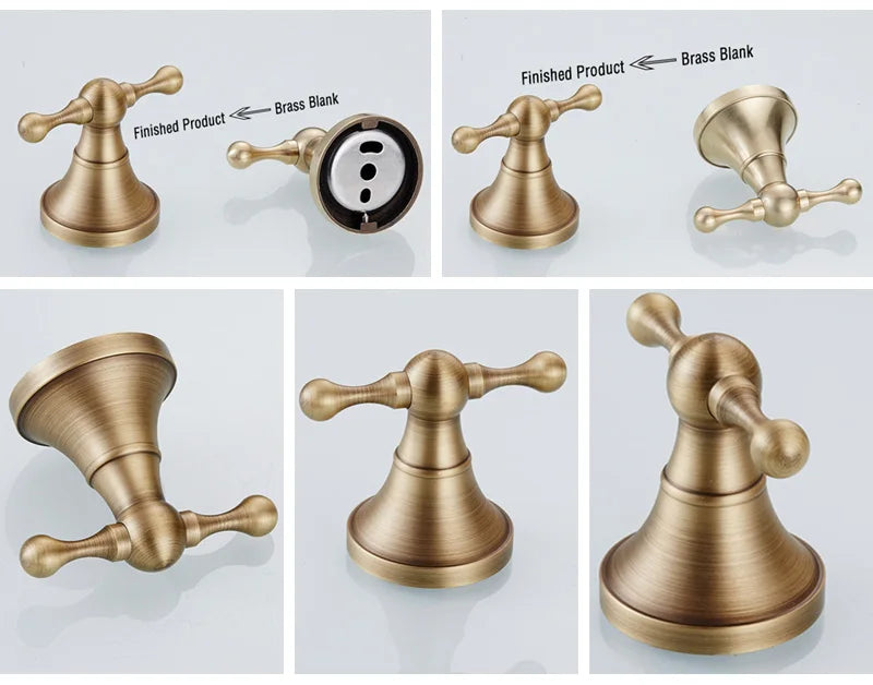 Modern Brass Bathroom Accessories Set – Elegant & Durable