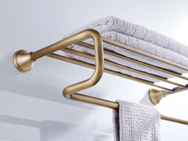Modern Brass Bathroom Accessories Set – Elegant & Durable