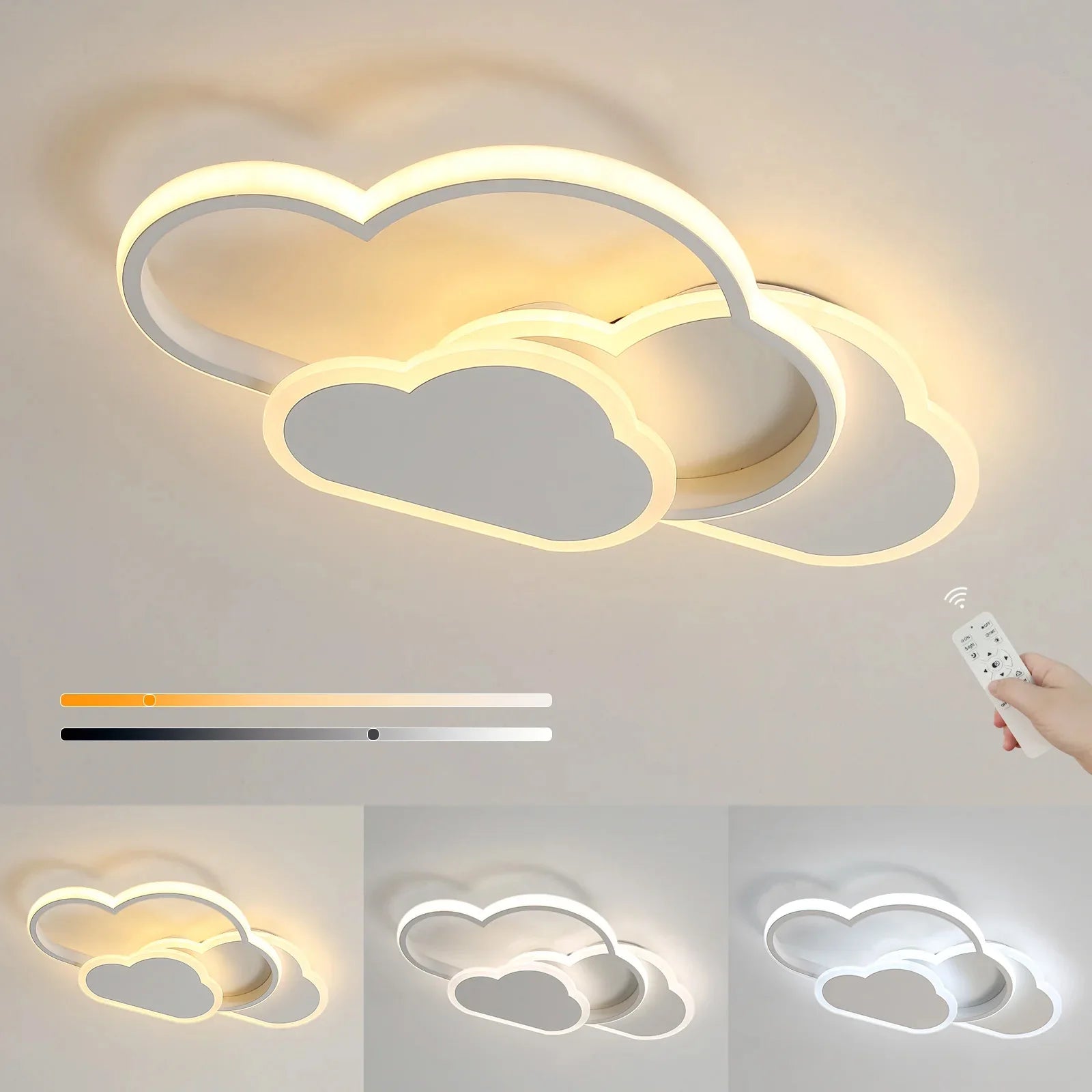 Kids Room Cloud Ceiling Light 32W - LED