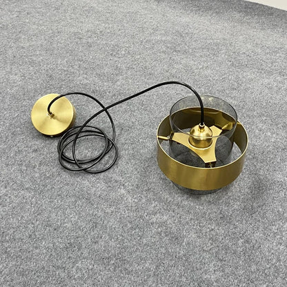 Moderne Glas-Pendelleuchte – Bernsteinfarbener Designer-Kronleuchter für Esszimmer und Küche