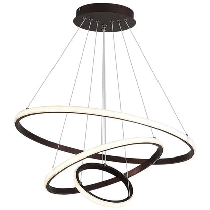 3 Rings Modern Led Ceiling Chandelier