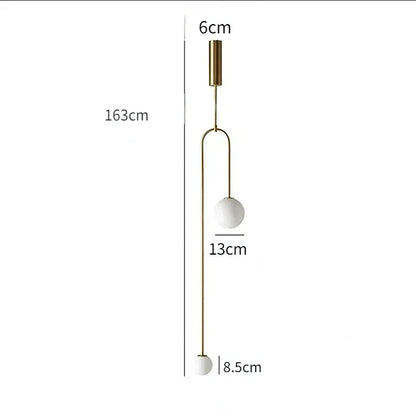 Glazen Bol Hanglamp – 2 Bollen | Goud of Zwart | Klein of Groot | Warm of Koud Wit