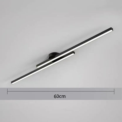 Modern LED Ceiling Light - Long Aluminum Linear Fixture for Hallway & Office