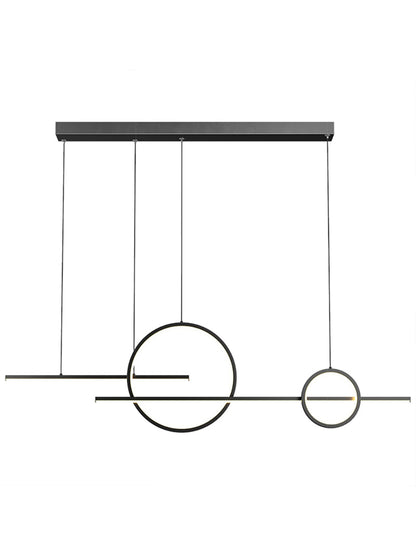 Modern LED Chandelier - Minimalist Pendant Light for Restaurant, Living Room & Bar