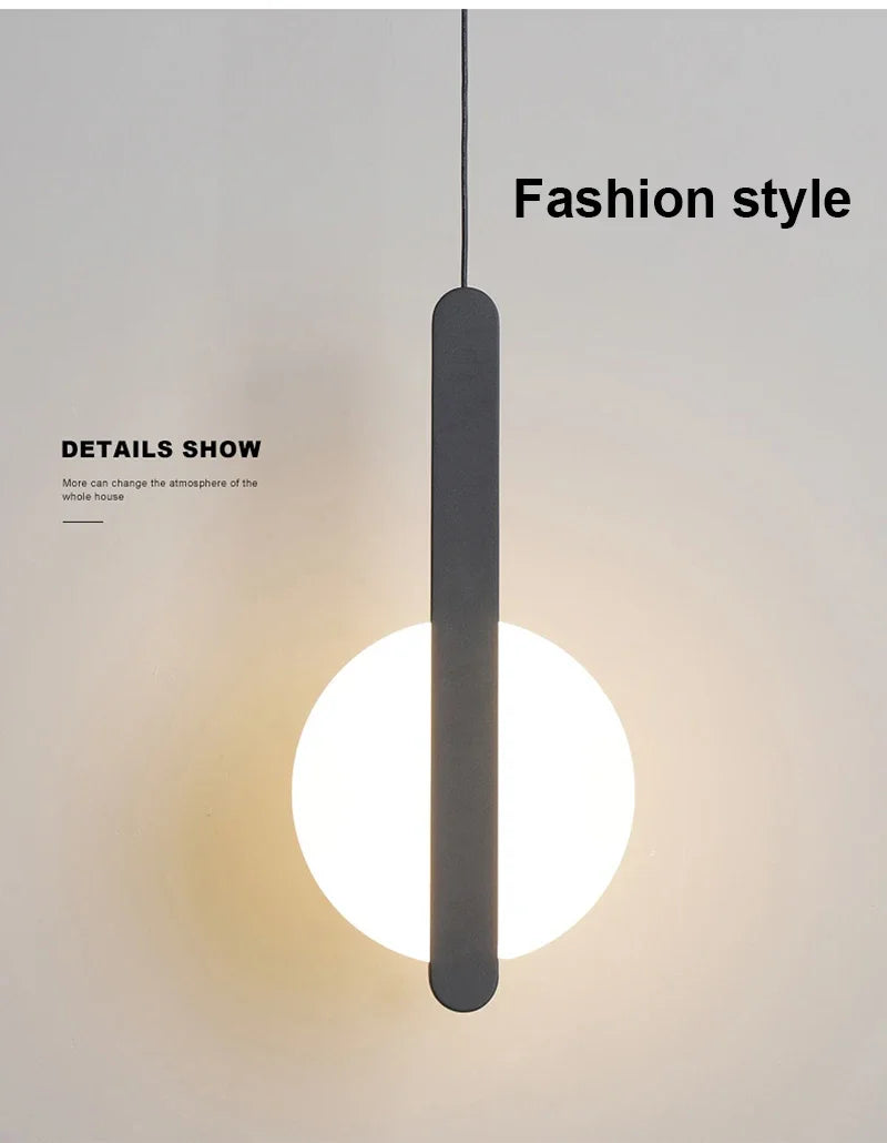 Moderne LED-hanglamp – Keuze uit 3 stijlen | Wit of zwart | Warm of koud wit