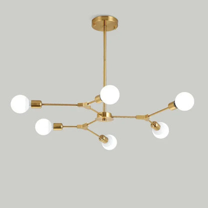 Sputnik Chandelier - Modern Art Deco Molecular Ceiling