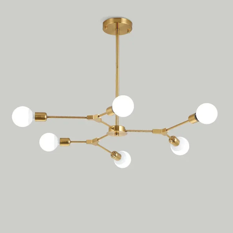 Sputnik Chandelier - Modern Art Deco Molecular Ceiling